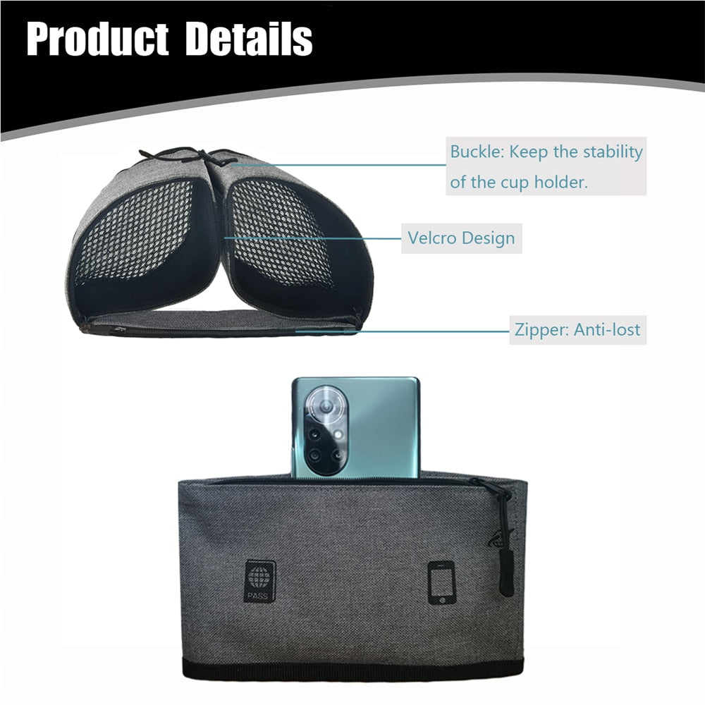 Easy-travel™ Luggage Cup Holder